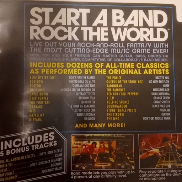 COPY - Rock band 1 & 2 (Wii) - Picture 8 of 8